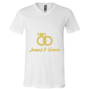 BELLA + CANVAS Unisex Jersey V-Neck Tee Thumbnail