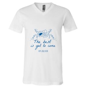BELLA + CANVAS Unisex Jersey V-Neck Tee Thumbnail