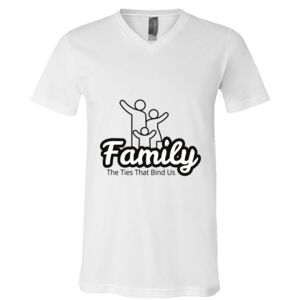 BELLA + CANVAS Unisex Jersey V-Neck Tee Thumbnail