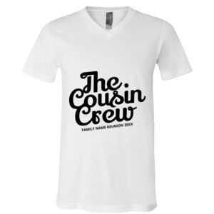 BELLA + CANVAS Unisex Jersey V-Neck Tee Thumbnail