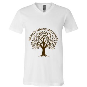 BELLA + CANVAS Unisex Jersey V-Neck Tee Thumbnail