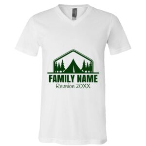 BELLA + CANVAS Unisex Jersey V-Neck Tee Thumbnail