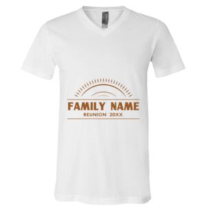 BELLA + CANVAS Unisex Jersey V-Neck Tee Thumbnail