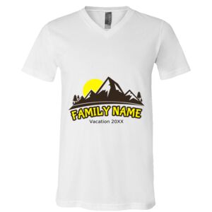 BELLA + CANVAS Unisex Jersey V-Neck Tee Thumbnail