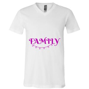 BELLA + CANVAS Unisex Jersey V-Neck Tee Thumbnail