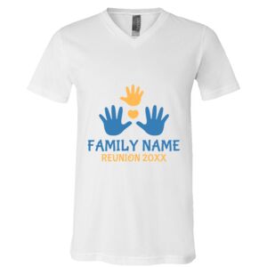BELLA + CANVAS Unisex Jersey V-Neck Tee Thumbnail
