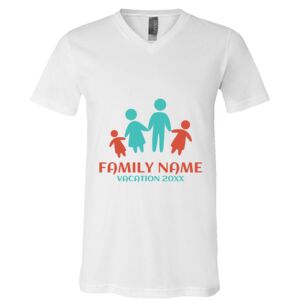 BELLA + CANVAS Unisex Jersey V-Neck Tee Thumbnail
