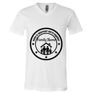 BELLA + CANVAS Unisex Jersey V-Neck Tee Thumbnail