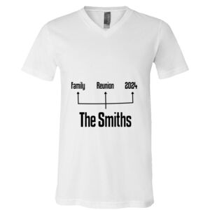 BELLA + CANVAS Unisex Jersey V-Neck Tee Thumbnail
