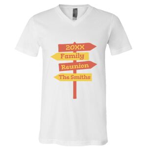 BELLA + CANVAS Unisex Jersey V-Neck Tee Thumbnail