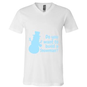 BELLA + CANVAS Unisex Jersey V-Neck Tee Thumbnail