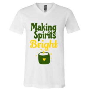 BELLA + CANVAS Unisex Jersey V-Neck Tee Thumbnail