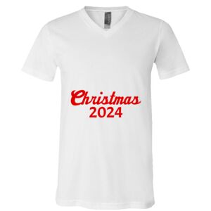 BELLA + CANVAS Unisex Jersey V-Neck Tee Thumbnail