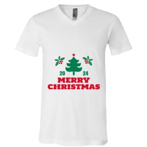 BELLA + CANVAS Unisex Jersey V-Neck Tee Thumbnail