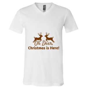 BELLA + CANVAS Unisex Jersey V-Neck Tee Thumbnail