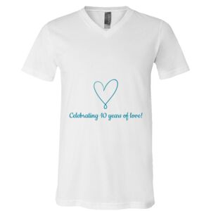 BELLA + CANVAS Unisex Jersey V-Neck Tee Thumbnail