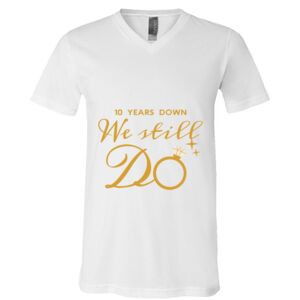 BELLA + CANVAS Unisex Jersey V-Neck Tee Thumbnail
