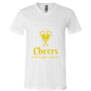 BELLA + CANVAS Unisex Jersey V-Neck Tee Thumbnail