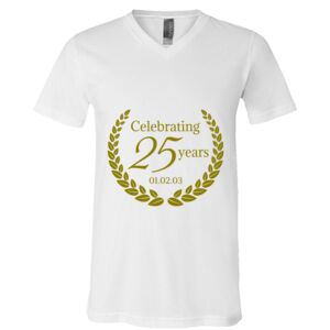 BELLA + CANVAS Unisex Jersey V-Neck Tee Thumbnail