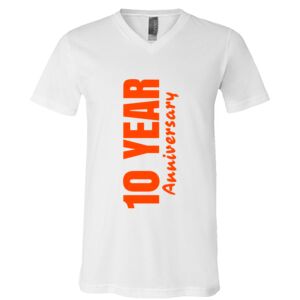BELLA + CANVAS Unisex Jersey V-Neck Tee Thumbnail