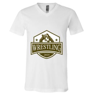 BELLA + CANVAS Unisex Jersey V-Neck Tee Thumbnail
