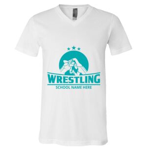 BELLA + CANVAS Unisex Jersey V-Neck Tee Thumbnail