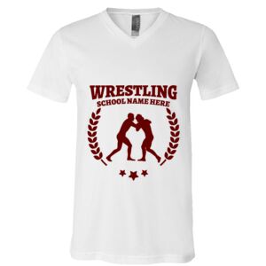 BELLA + CANVAS Unisex Jersey V-Neck Tee Thumbnail