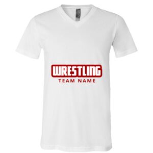 BELLA + CANVAS Unisex Jersey V-Neck Tee Thumbnail