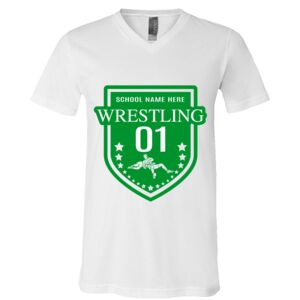 BELLA + CANVAS Unisex Jersey V-Neck Tee Thumbnail