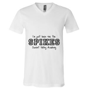 BELLA + CANVAS Unisex Jersey V-Neck Tee Thumbnail