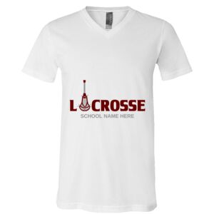 BELLA + CANVAS Unisex Jersey V-Neck Tee Thumbnail