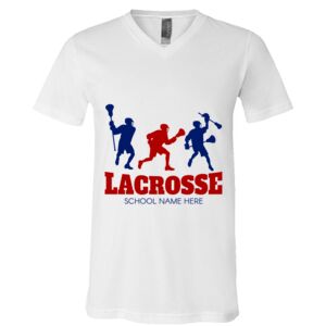 BELLA + CANVAS Unisex Jersey V-Neck Tee Thumbnail