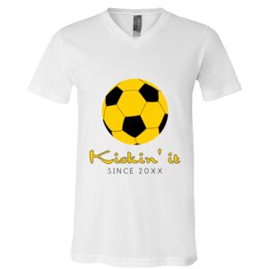 BELLA + CANVAS Unisex Jersey V-Neck Tee Thumbnail