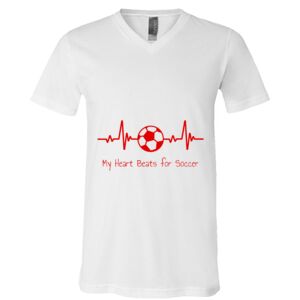BELLA + CANVAS Unisex Jersey V-Neck Tee Thumbnail