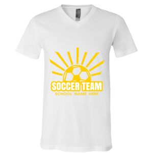 BELLA + CANVAS Unisex Jersey V-Neck Tee Thumbnail