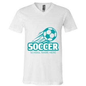 BELLA + CANVAS Unisex Jersey V-Neck Tee Thumbnail