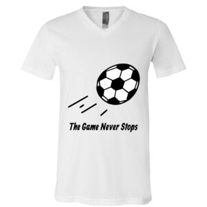 BELLA + CANVAS Unisex Jersey V-Neck Tee Thumbnail