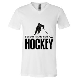 BELLA + CANVAS Unisex Jersey V-Neck Tee Thumbnail