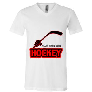 BELLA + CANVAS Unisex Jersey V-Neck Tee Thumbnail