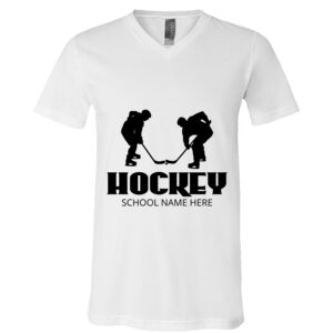 BELLA + CANVAS Unisex Jersey V-Neck Tee Thumbnail