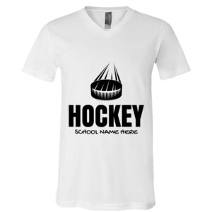 BELLA + CANVAS Unisex Jersey V-Neck Tee Thumbnail