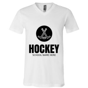 BELLA + CANVAS Unisex Jersey V-Neck Tee Thumbnail