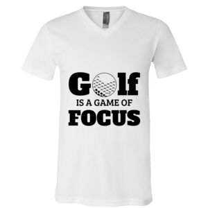 BELLA + CANVAS Unisex Jersey V-Neck Tee Thumbnail