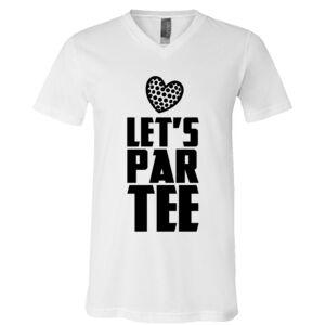 BELLA + CANVAS Unisex Jersey V-Neck Tee Thumbnail