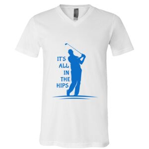 BELLA + CANVAS Unisex Jersey V-Neck Tee Thumbnail