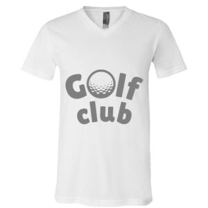BELLA + CANVAS Unisex Jersey V-Neck Tee Thumbnail