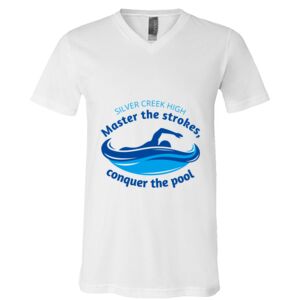 BELLA + CANVAS Unisex Jersey V-Neck Tee Thumbnail