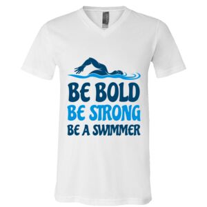 BELLA + CANVAS Unisex Jersey V-Neck Tee Thumbnail