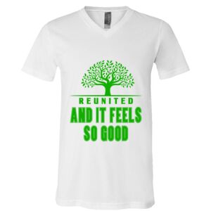 BELLA + CANVAS Unisex Jersey V-Neck Tee Thumbnail