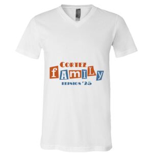 BELLA + CANVAS Unisex Jersey V-Neck Tee Thumbnail